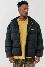 Iets Frans Black Puffer Jacket